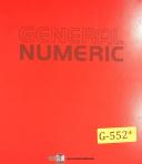General Numeric-General Numeric 10, 11 12 100 110 120 Series, Control Maintenance Manual-10-100-11-110-12-120-01
